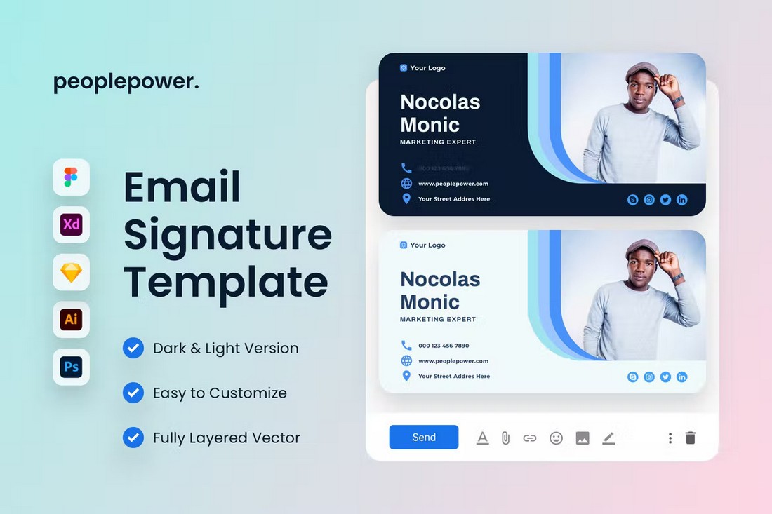 Email Signature Template for Freelancers