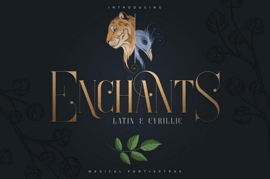 Enchants - Free Magical Fairytale Font