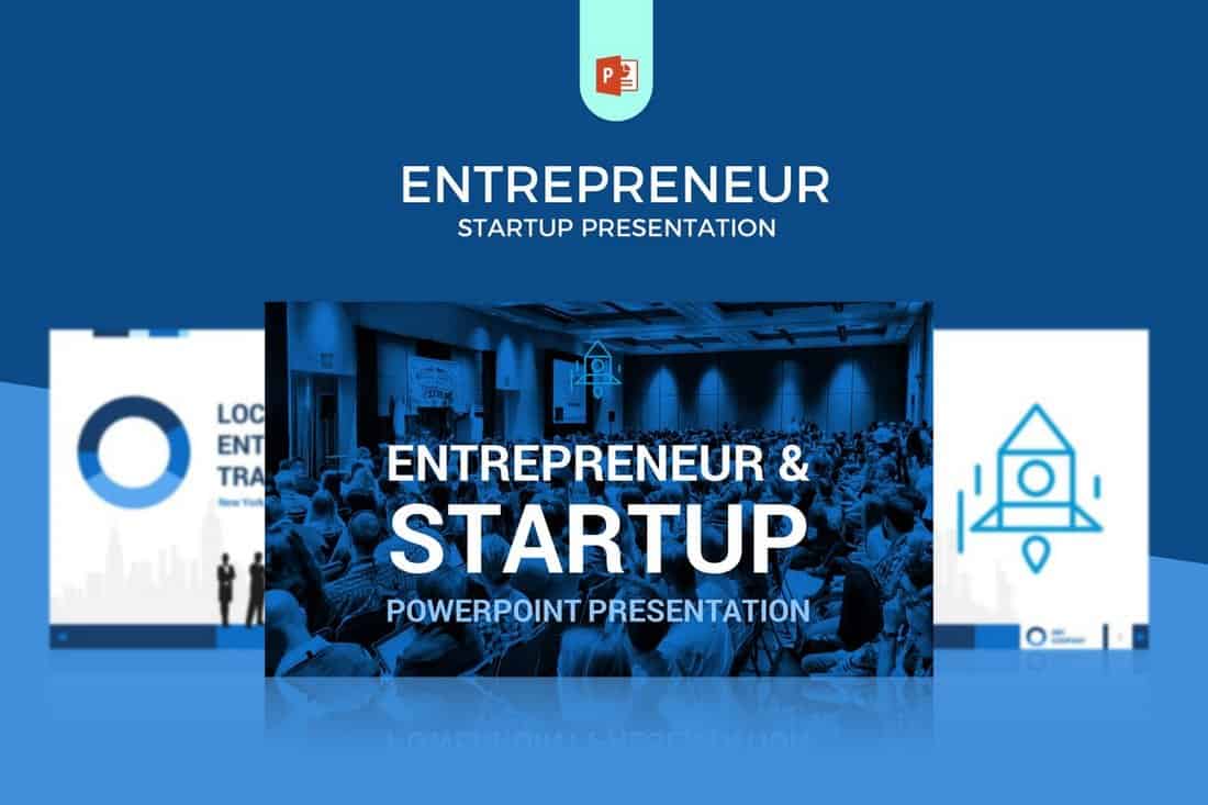 Entrepreneur-Startup-Pitch-Deck-Template-For-PowerPoint 20+ Best Startup Pitch Deck Templates for PowerPoint design tips 