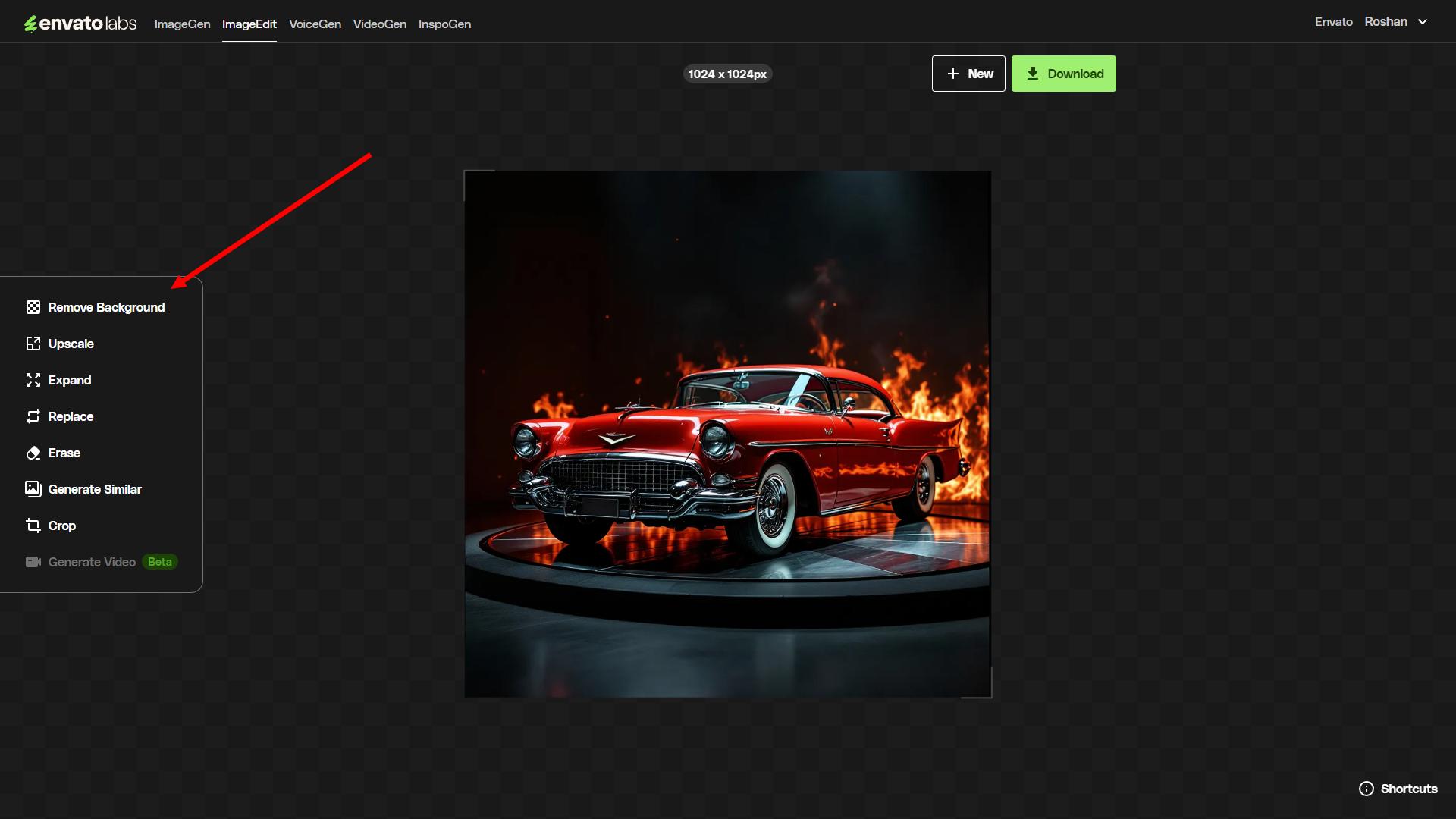 Envato ImageEdit remove background 1
