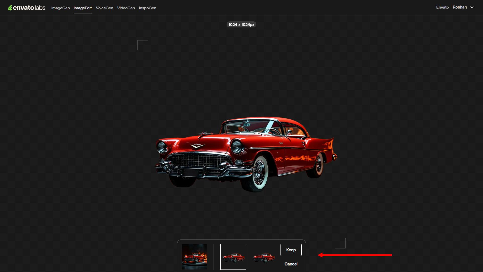 Envato ImageEdit remove background 2
