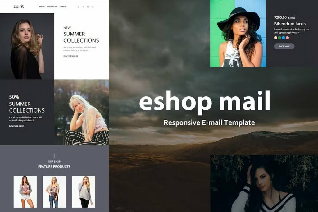 60+ Modern Responsive Email Templates 2025 Design Shack