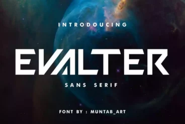 Evalter Modern Sans Serif Font