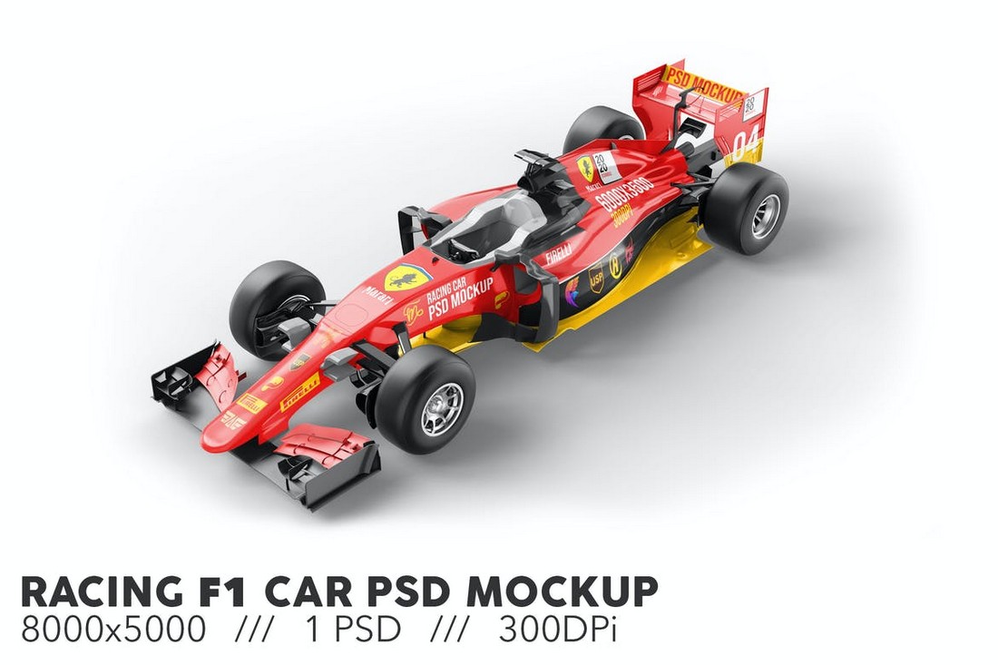 F1-Racing-Car-Livery-Mockup 20+ Car & Van Decal and Wrap Mockup Templates design tips 