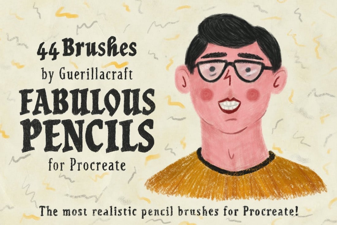 Fabulous-Pencils-Brushes-for-Procreate 30+ Best Procreate Brushes 2020 (Free & Pro) design tips Inspiration|brushes|procreate 