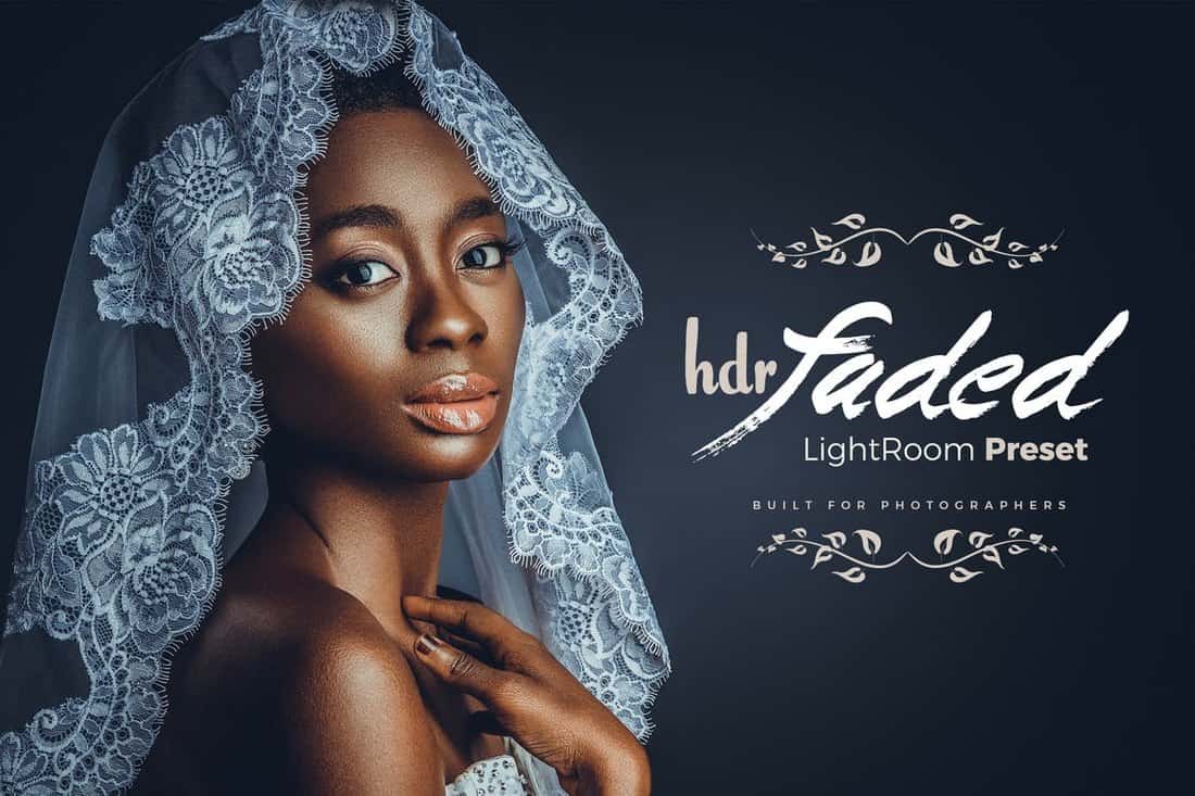 Faded-HDR-LightRoom-Effect 50+ Best Lightroom Presets for Portraits (Free & Pro) 2020 design tips 