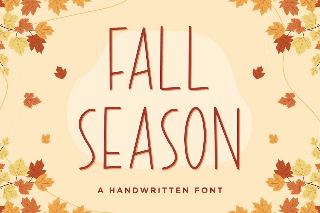 Fall Season – Handwritten Autumn Font