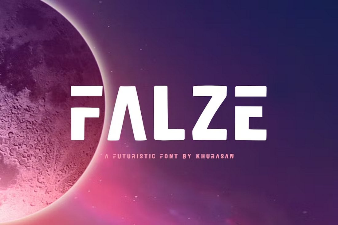 Falze - Phông chữ Logo tương lai