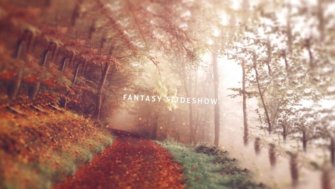 Fantasy Slideshow After Effects Template