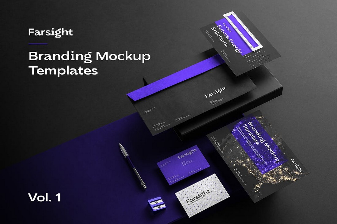 Farsight - Modern Branding Mockup Templates