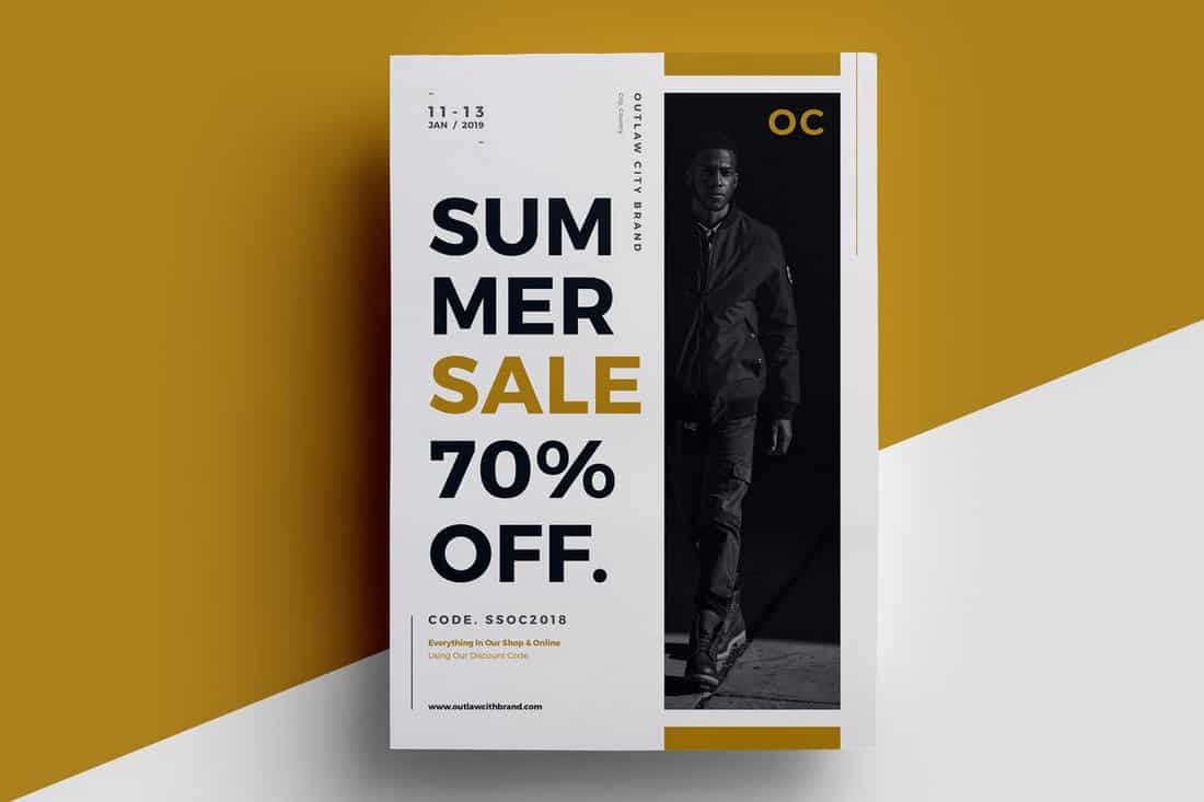 Fashion-Flyer-InDesign-Template 30+ Best InDesign Templates 2021 (For Brochures, Flyers, Books & More) design tips 