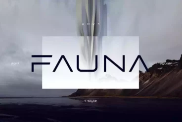 Fauna Futuristic Display Font