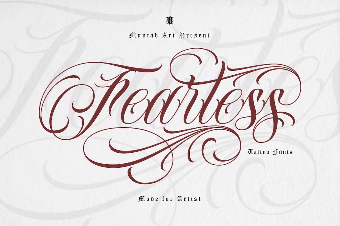 40 Best Tattoo Fonts  Picsart Blog