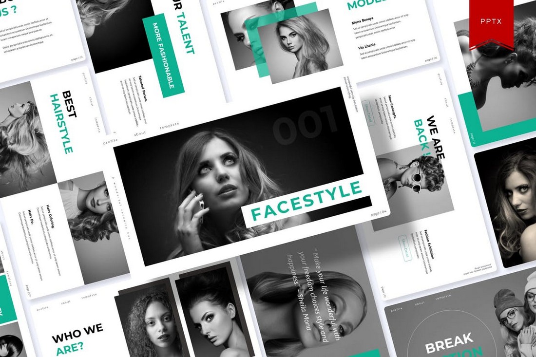 Fecestyle-Modern-Animated-PowerPoint-Template 30+ Animated PowerPoint Templates (Free + Premium) design tips 