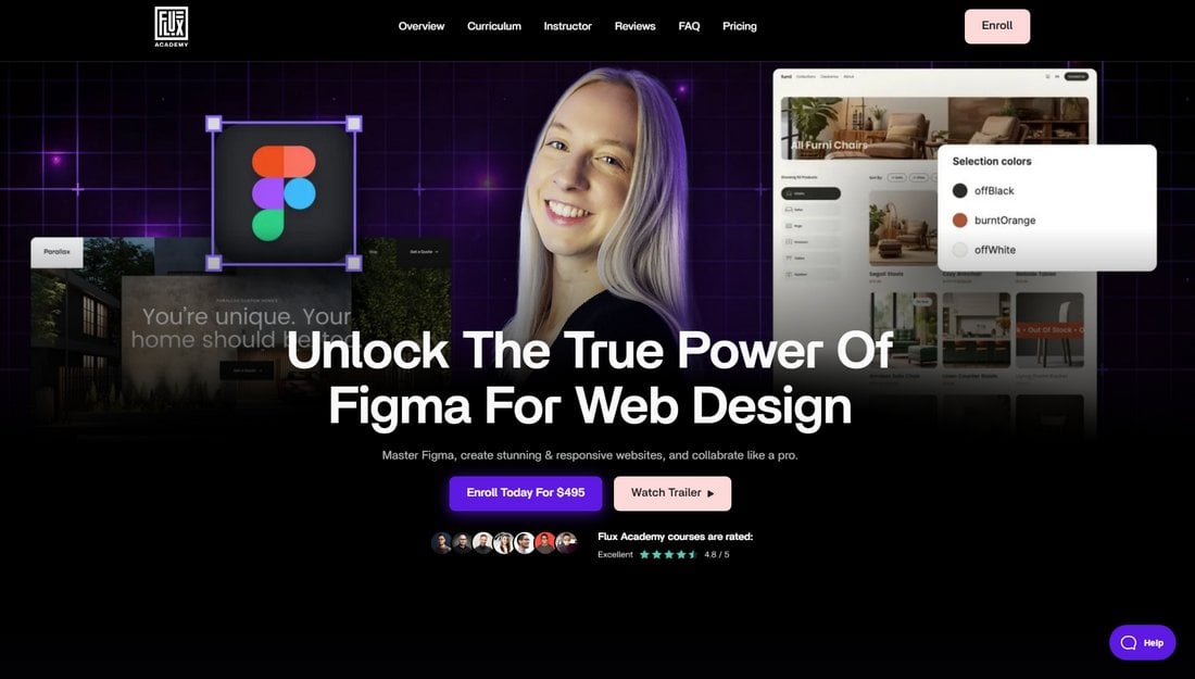 Figma For Web Design by Flux Academy