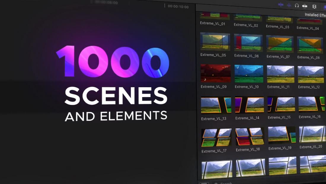 Final Cut Pro 1,000+ Elements & Presets Bundle