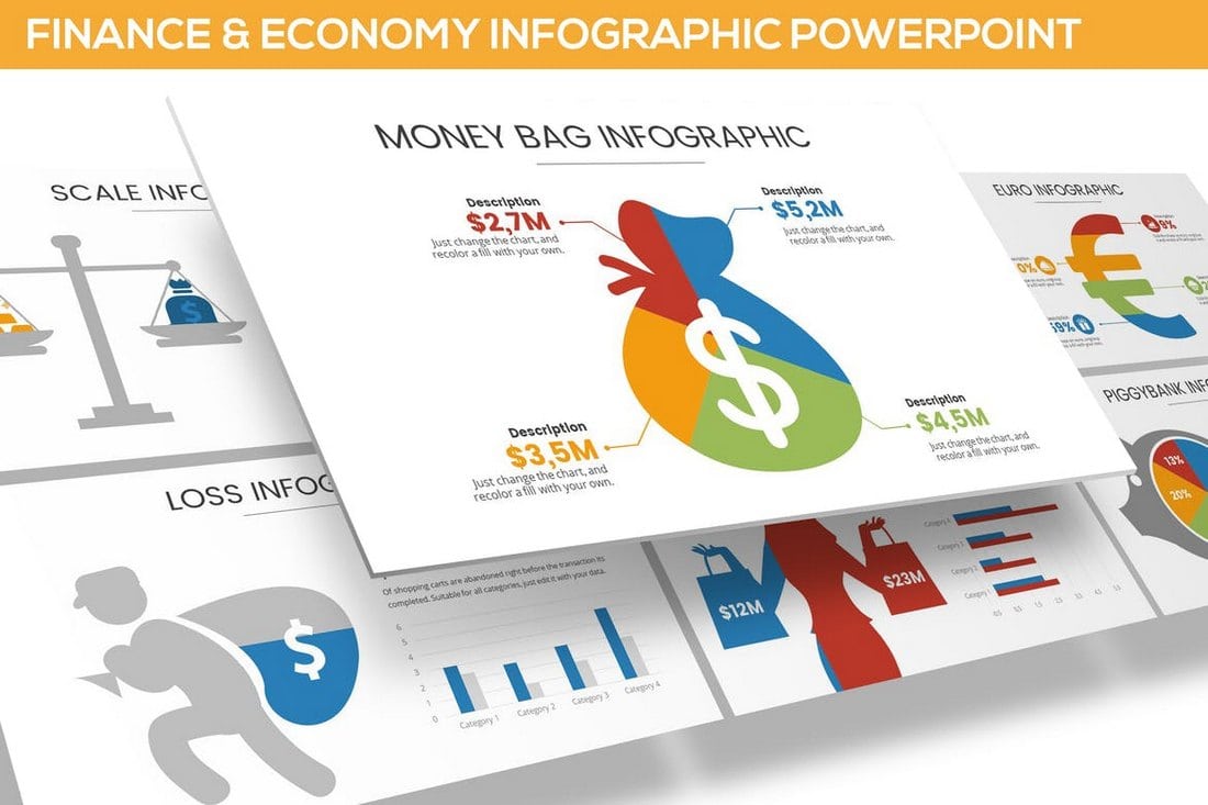 Finance-Economy-Infographic-for-Powerpoint 40+ Best Infographic Templates (Word, PowerPoint & Illustrator) design tips 