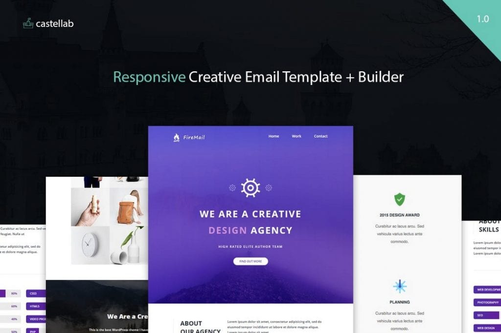50+ Modern Responsive Email Templates 2022 - Blog of Web Design ...