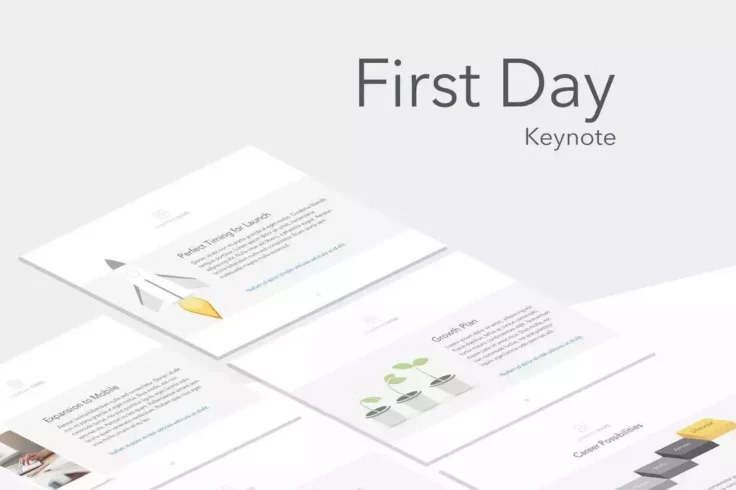 View Information about First Day Keynote Template