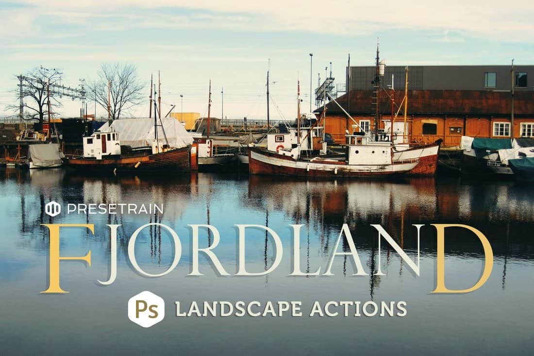 Fjordland - Landscape Photoshop Actions