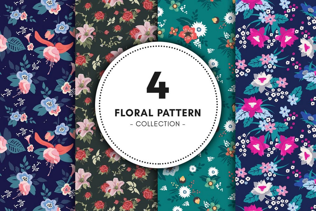 Most Peculiar Floral Pattern | Sticker