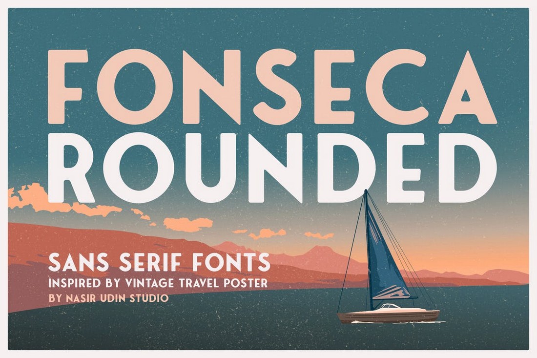 Fonseca Rounded - خانواده قلم Sans Serif