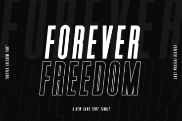 Forever Freedom Narrow Font Family