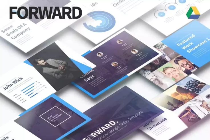 View Information about Forward Multipurpose Google Slides Template