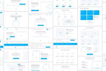 Frames 3 Web Wireframe Kit Sketch Templates