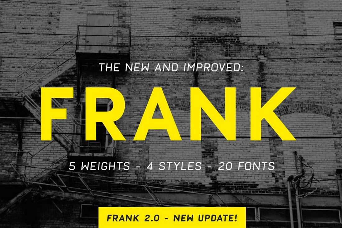 Frank - Modern Font Family