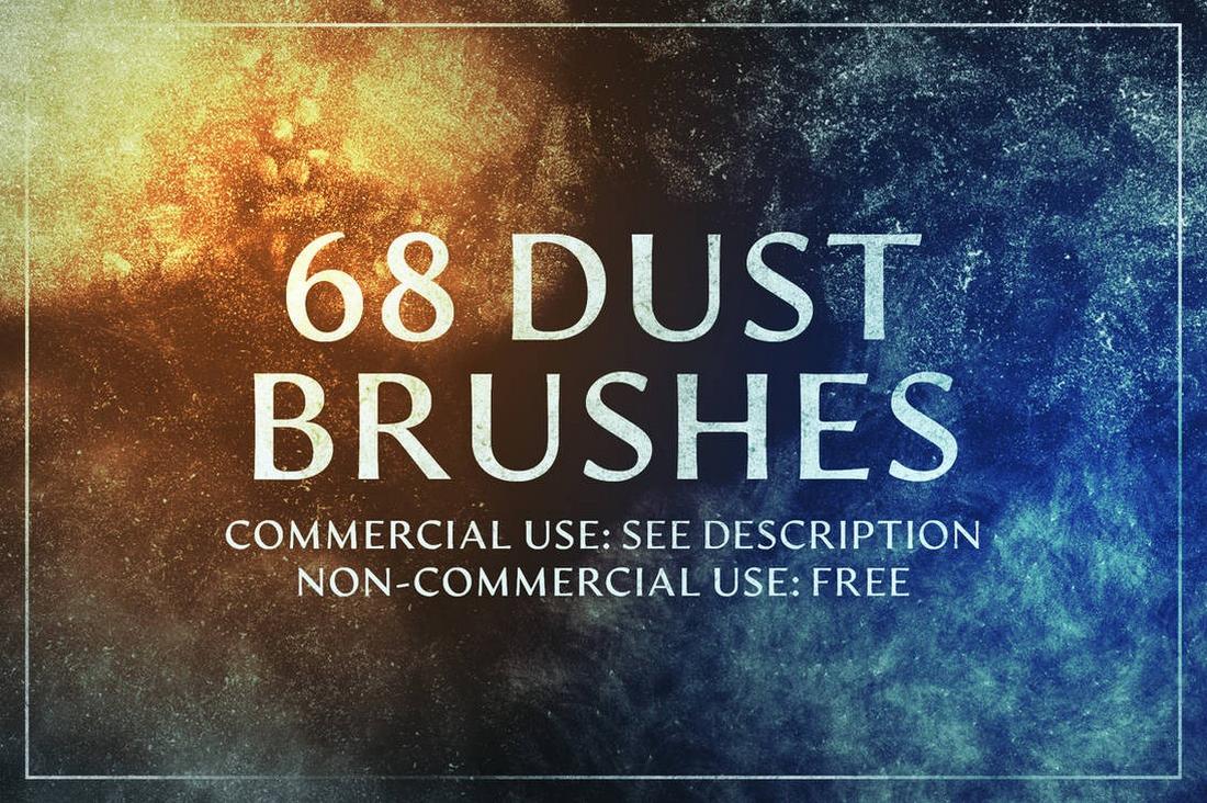 Free 68 Dust Brushes for Photoshop