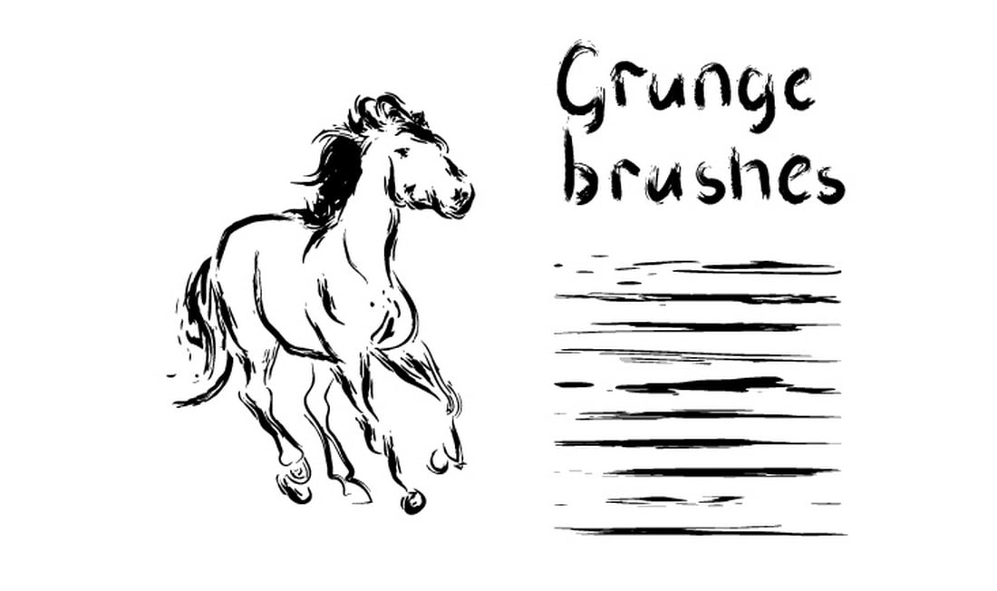 Free Adobe Illustrator Grunge Brushes