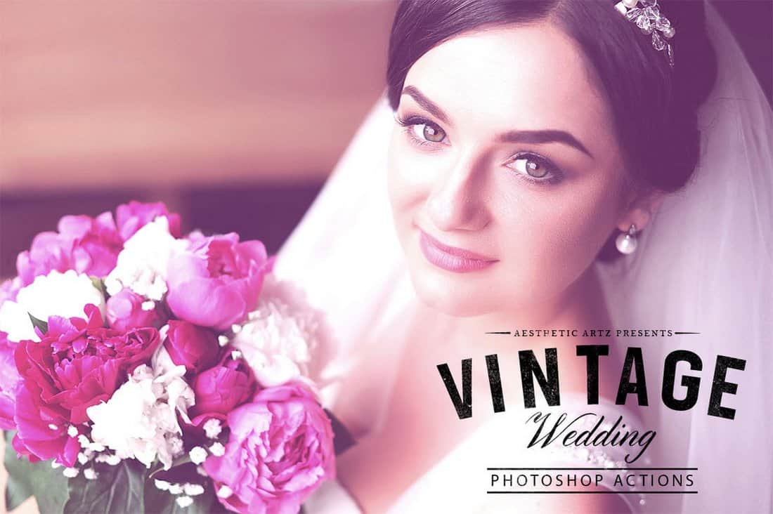 Free-Aesthetic-Vintage-Wedding-PS-Action 40+ Best Free Photoshop Actions 2020 design tips 