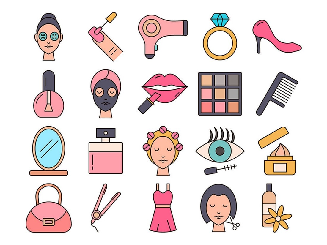 Free Beauty Instagram Highlight Cover Icons