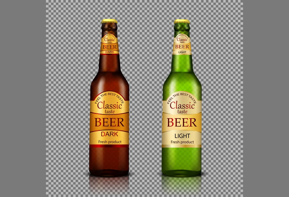 Free Beer Bottle Label Template