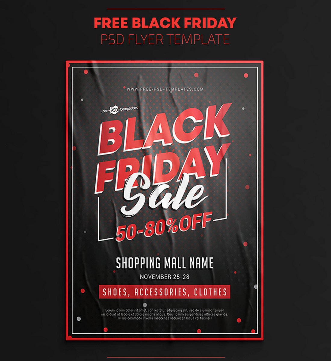 Free Black Friday Sale Flyer Template