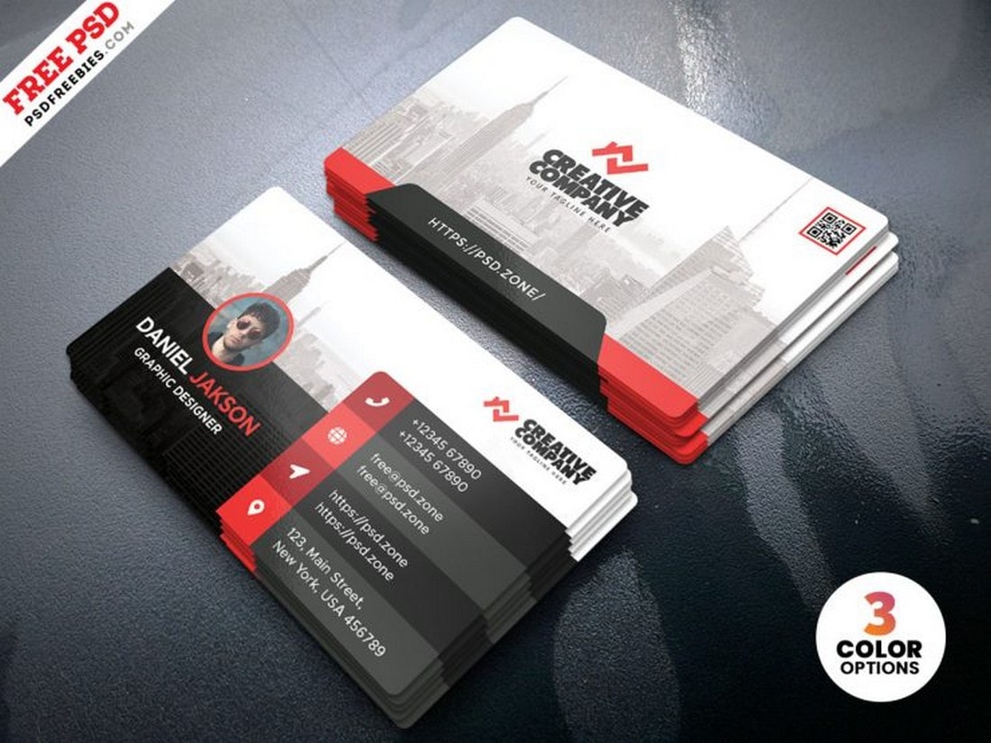 Free Business Card for Creative Company