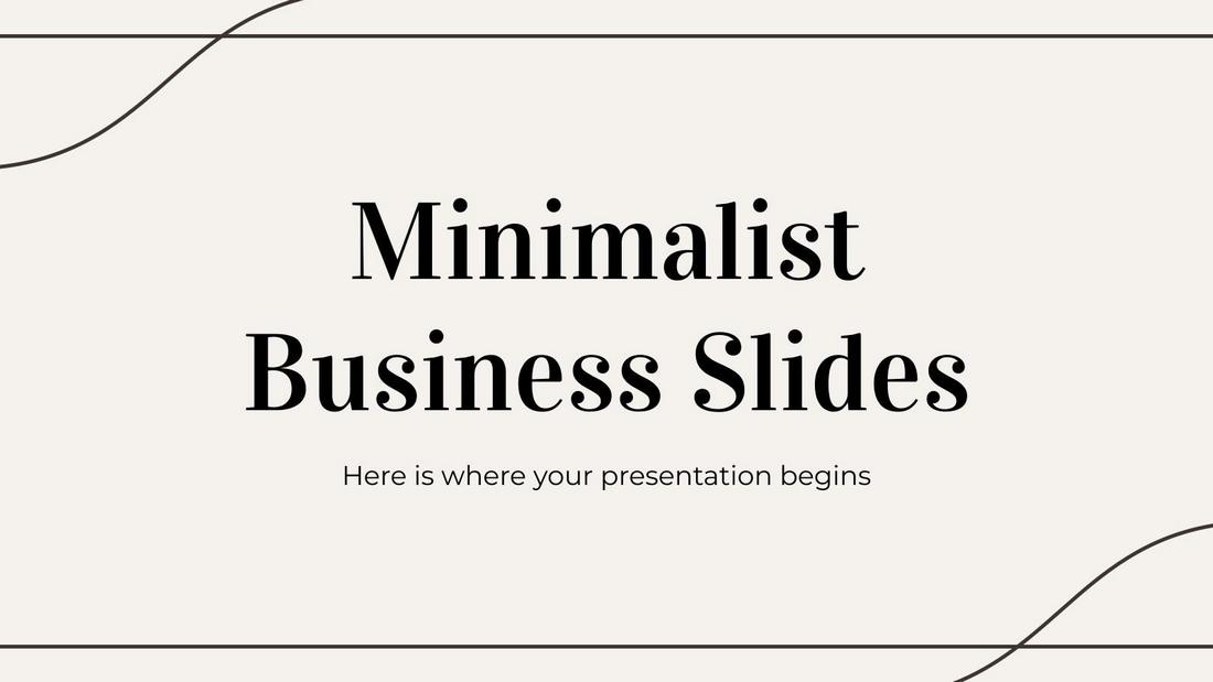 Free Business Classic PowerPoint Template