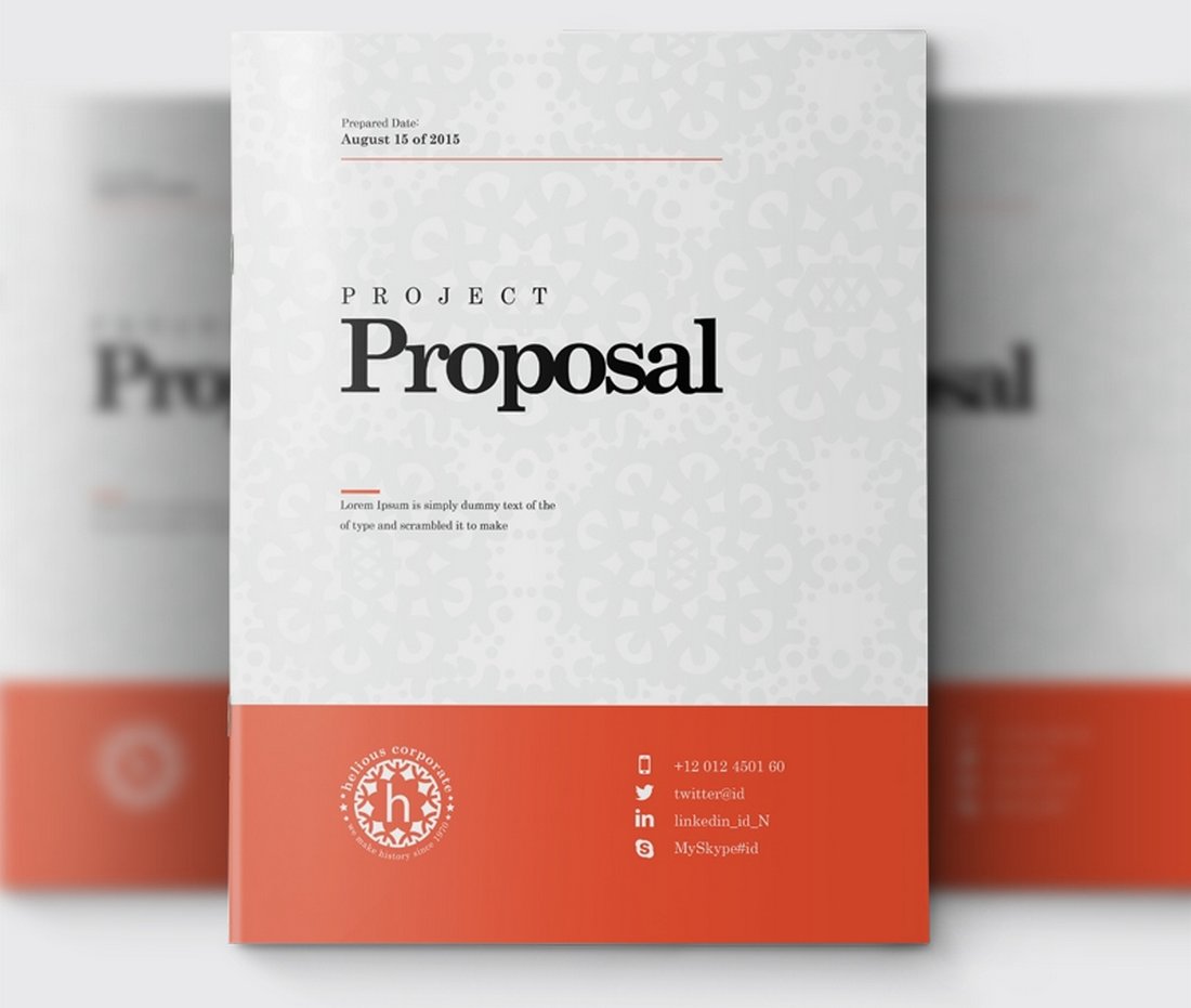 Free-Business-Marketing-Project-Proposal-Template 20+ Digital Marketing, Social & SEO Proposal Templates 2022 design tips 