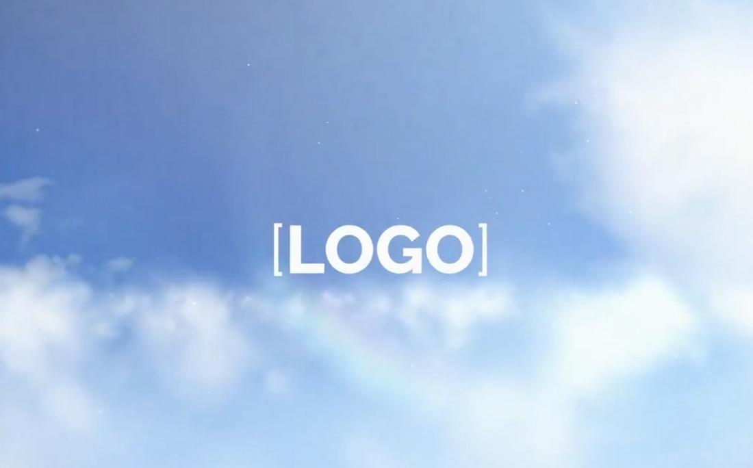 Free Cloud Logo Premiere Pro Template