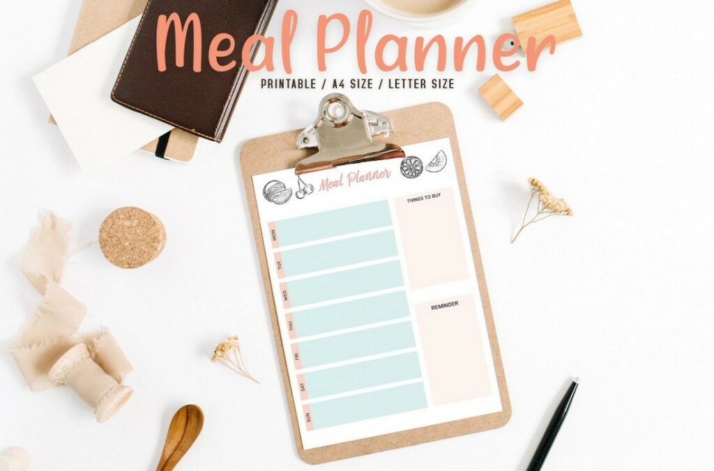 20+ Best Meal &amp; Workout Planner Templates 2025 | Design Shack