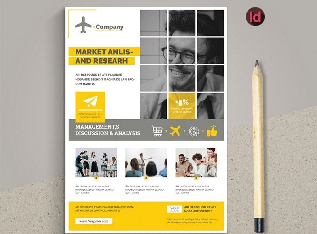 Free-Corporate-Business-Flyer-Template-1 15+ Best Affinity Publisher Templates & Assets 2020 (Free & Premium) design tips 
