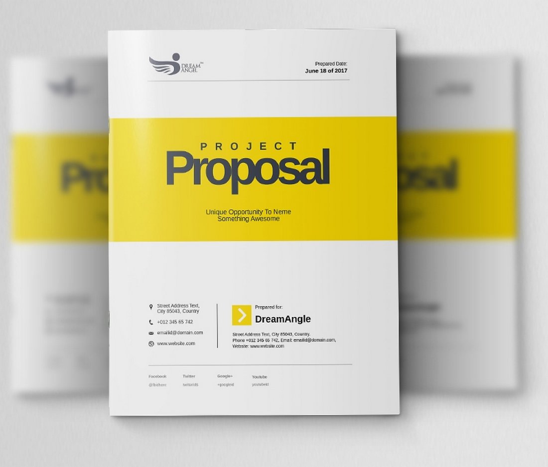 Free Corporate Marketing Proposal Template