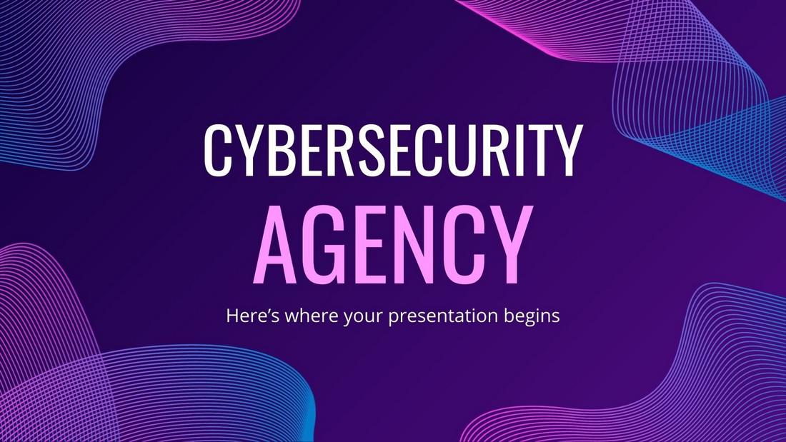 Free Cyber Security Agency PowerPoint Template