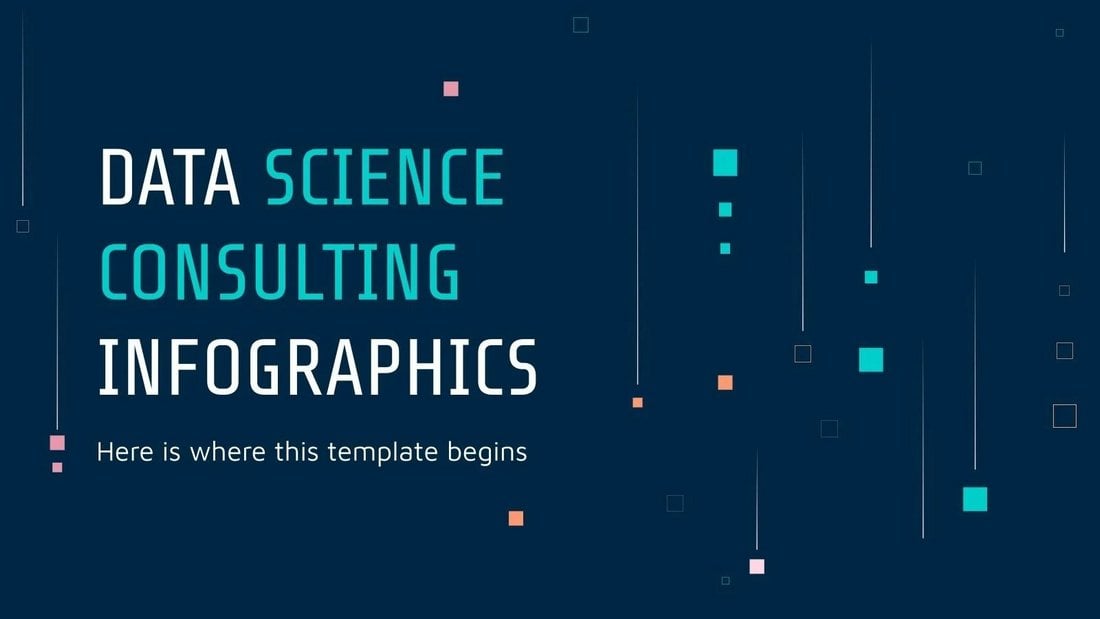 Free Data Science Consulting Infographics PPT