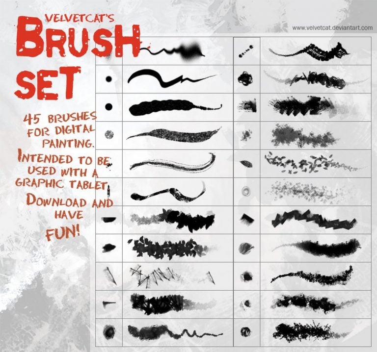 brushes for photoshop free download