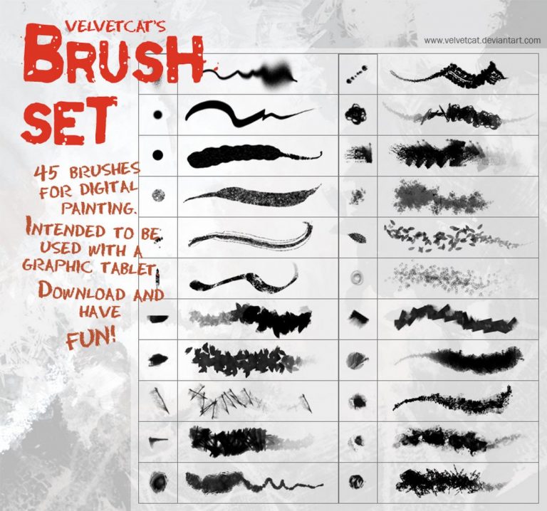 where to download brushes for photoshop