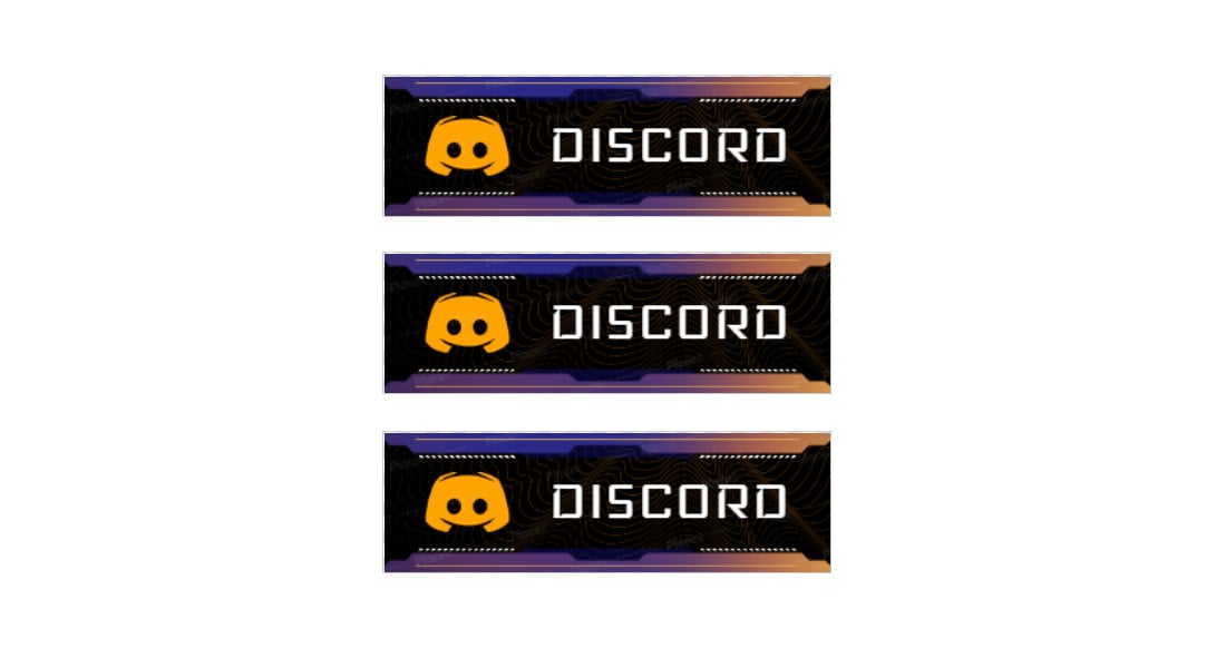 Free Discord Twitch Panel Template