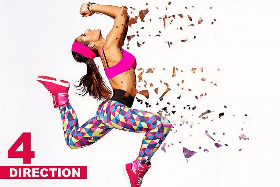 Бесплатный action. Дизайн Photoshop. Dispersion-Photoshop-Action. Photoshop акция. Action Design.