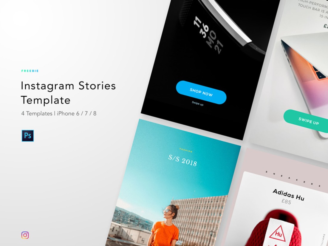 Free Elegant Instagram Story Templates